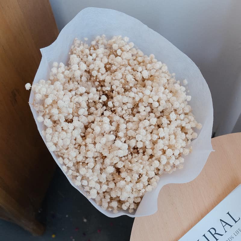 Hoa baby khô - Trắng (Bó)