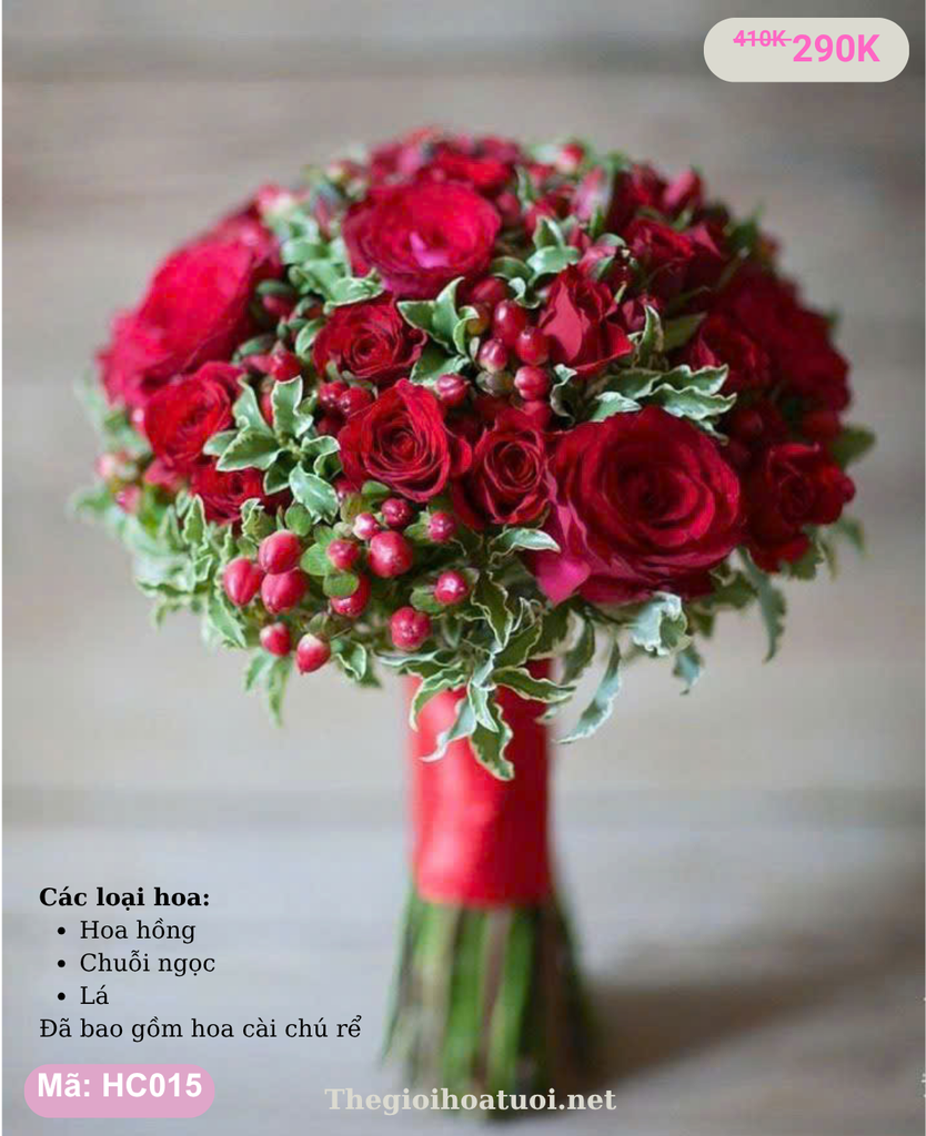 Hoa cưới cầm tay- HC015